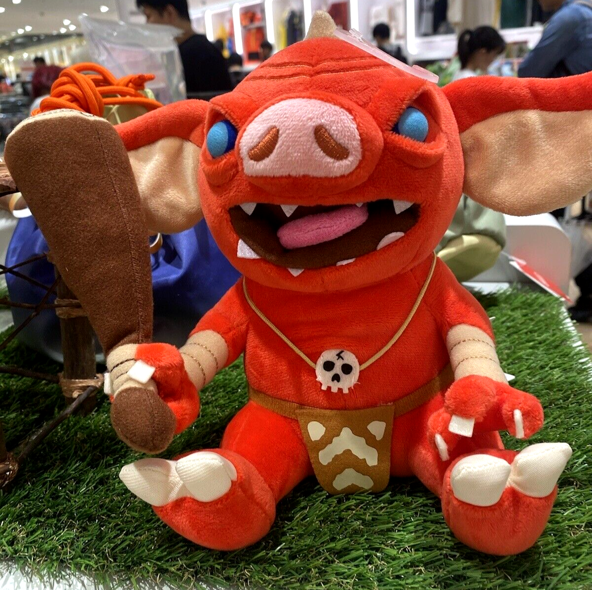 The Legend of Zelda Bokoblin Plush S Sanei Boeki ZP02 Genuine