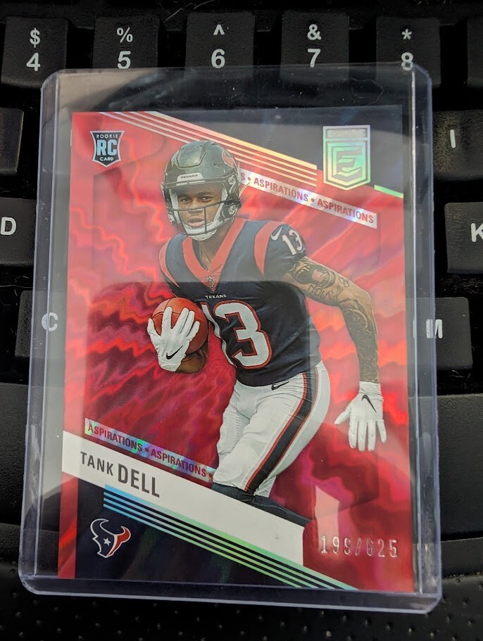 2023 Panini Donruss Elite Tank Dell RC Red Aspirations 423/625 🔥 Rare