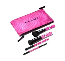 Mac Pink Wave Your Wand Brush Set USD $161 Value BNIB