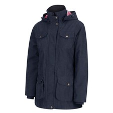 Hoggs Of Fife Struther Ladies Hooded Waterproof Field Coat