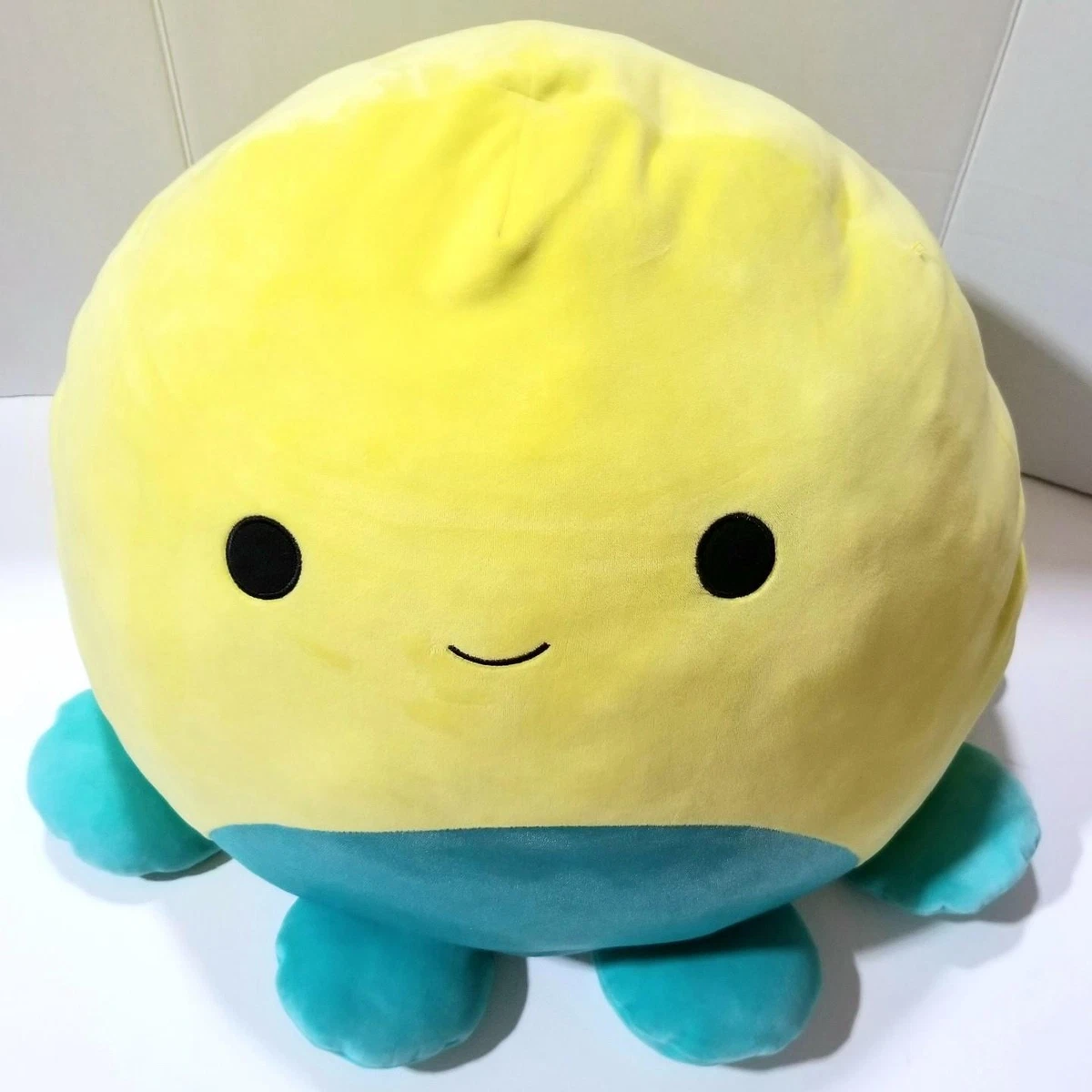 Peluche Squishmallows de 20 cm Emerald l'hippocampe céleste