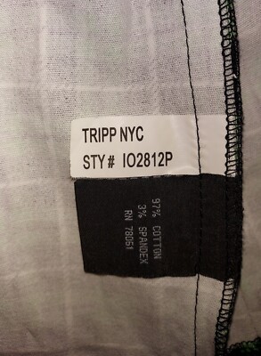 専用ページ❸ Tripp NYC Vintage Y2K Skull, Studded Chain Plaid Pleated Mini
