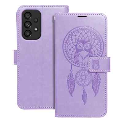 FÜR XIAOMI REDMI NOTE 12 PRO PLUS 5G - MUSTER BOOK Tasche Hülle Traumfänger LILA