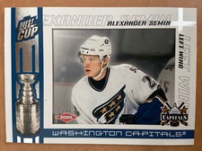 2003-04 Pacific Quest for the Cup #139 Alexander Semin RC/950 - Washington Caps