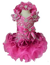 Jenniferwu Baby Dress Handmade Beaded Dresses Toddler Pageant Princess Dress