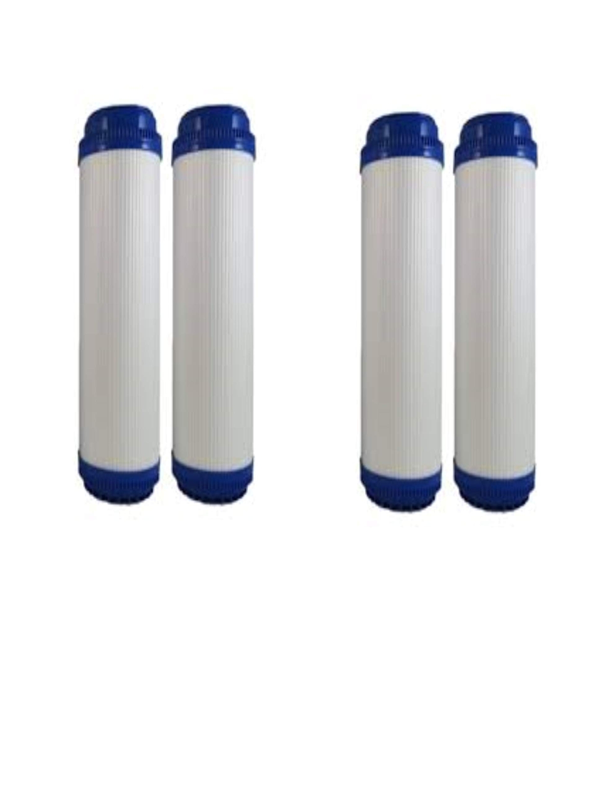 – 4 Pack Granular Activated Carbon(GAC) Water Filter Cartridges Compatible wi...