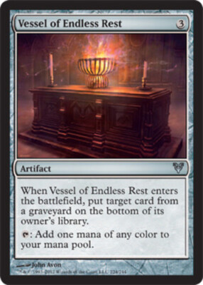 Vessel of Endless Rest - Foil ~ Moderately Played Avacyn Restored MTG Magic Ulti