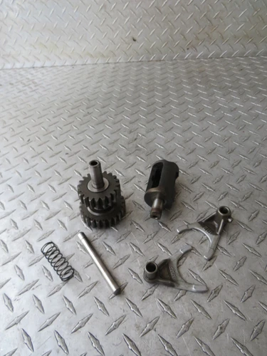 1990 90 YAMAHA YFM350 YFM 350 BIG BEAR REVERSE SHIFT FORKS & DRUM & GEAR