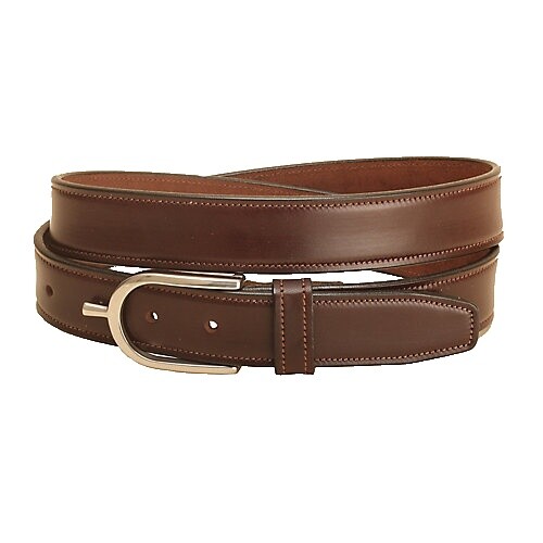 Ceinture En Cuir Extensible Pour Femme Lands' End - Taille 30, Couleur Marron Blé - Fabriqué Aux États-Unis