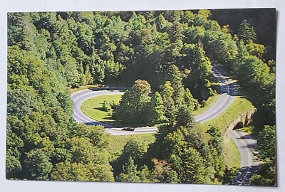 Postcard The Loop-Over U.S. 441 Great Smoky Mountains National Park