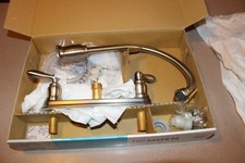 Moen Caldwell CA87060SRS High-Arc Kitchen Faucet with Side Spray Stainless
