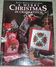 BETTER HOMES AND GARDENS A MERRY CHRISTMAS IN CROSS STITCH 1994 HC 32 PROJECTS
