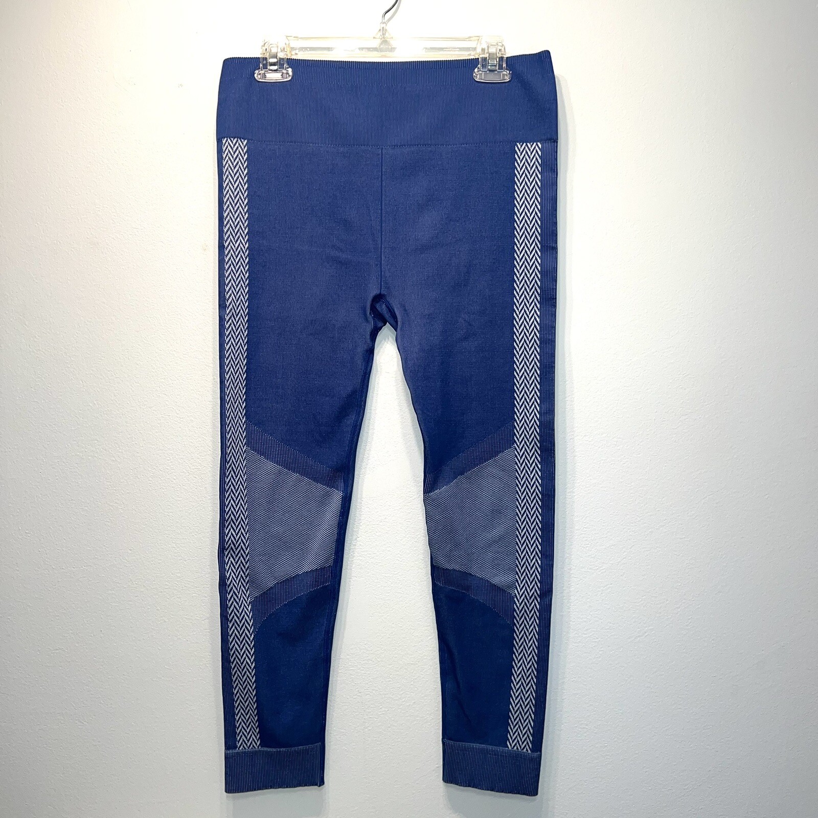 Fabletics Blue High Waisted Compression Leggings … - image 1