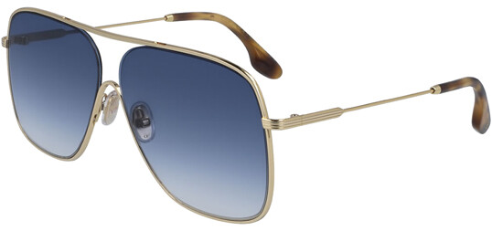 Женские солнцезащитные очки Victoria Beckham Oversize Navigator с линзой Zeiss VB132S Италия