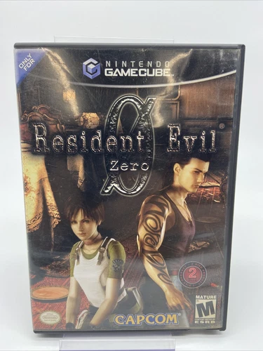 Resident Evil 0 Zero (Nintendo Gamecube) Both Discs, no Manual - TESTED