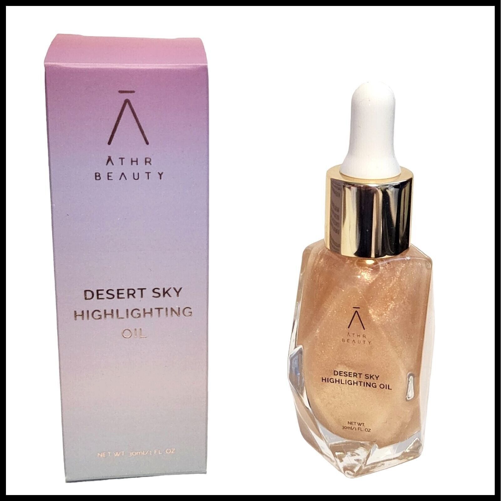 Жидкий хайлайтер на основе масла шампанского ATHR Beauty Desert Sky Illuminating