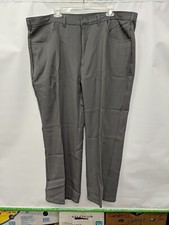Vintage Unbranded Gray Polyester Pants 46S Mens New No Tags