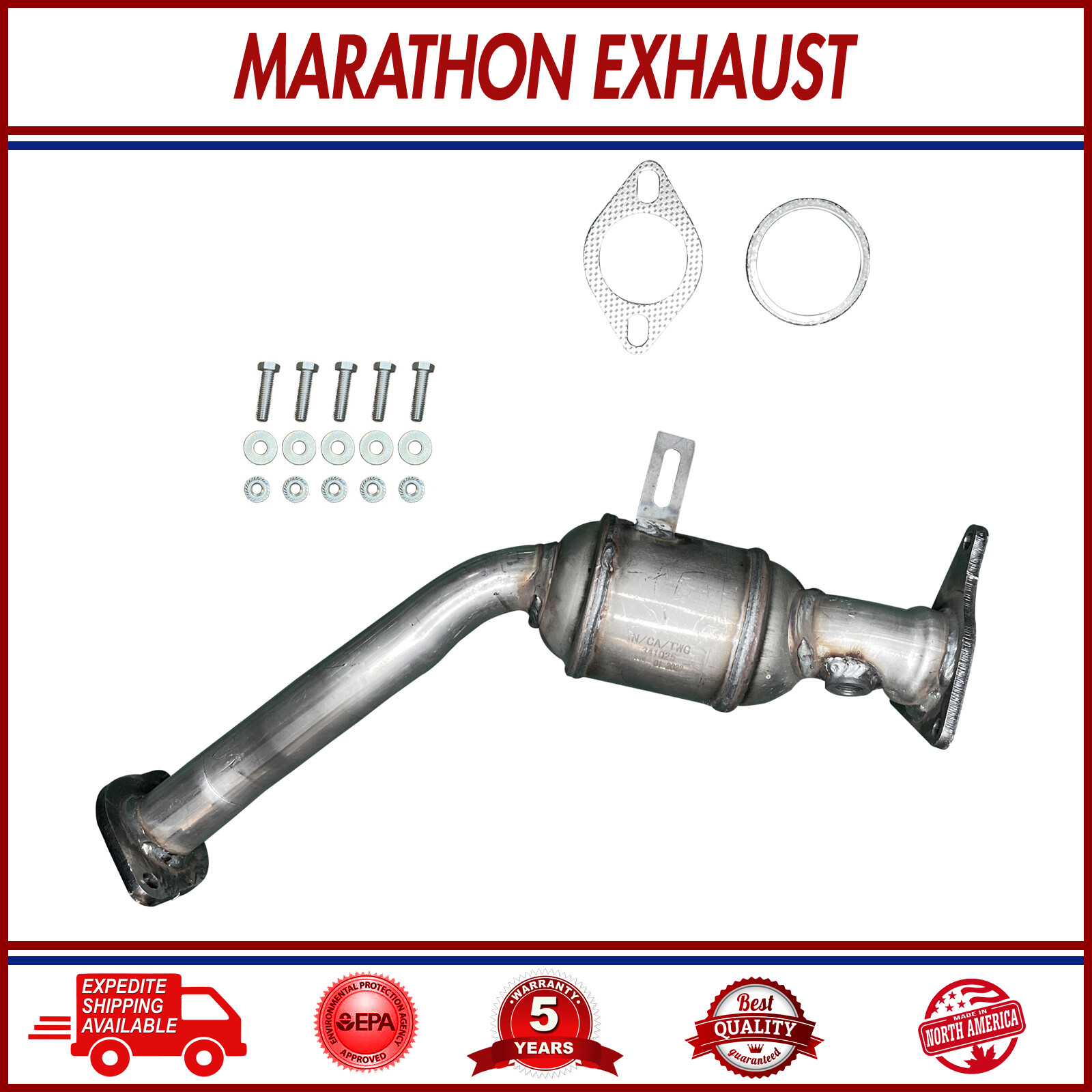Rear Right Catalytic Converter For 1620 Infiniti Q50/1720 Q60 3.0/3