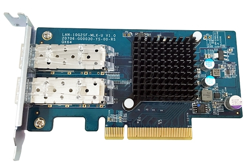 Mellanox QXG-10G2SF-CX4 + MFM1T02A-SR QXG-10G2SF-CX4 Qnap