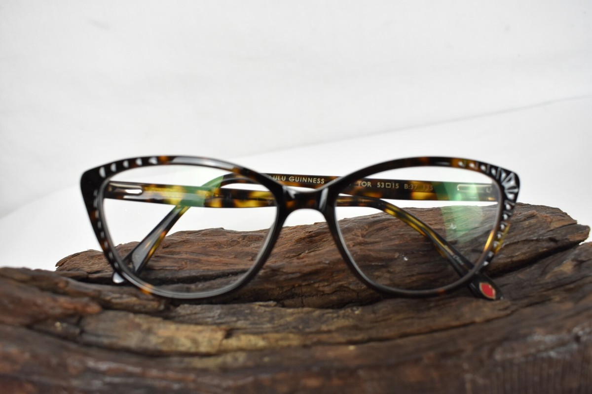 LULU Guinness LG94 Eyeglasses Frame B:37 53-15-135 Brown  display picture 1