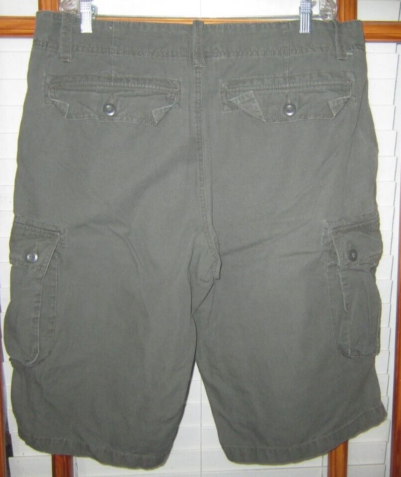 Pantalones cortos Route 66 Heavy Cargo para hombre 40 desgastados vintage Foto 2 de 4