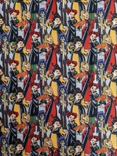 Hocus Pocus Sanderson Sisters Packed Cotton Fabric 2 yard 24 inches x 43"