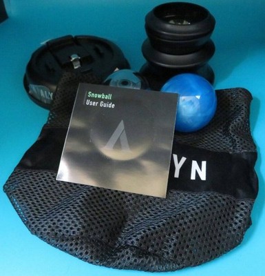NEW Hot Cold Trigger Point Hard MASSAGE BALL Set  Wall Mountable Relieve Therapy