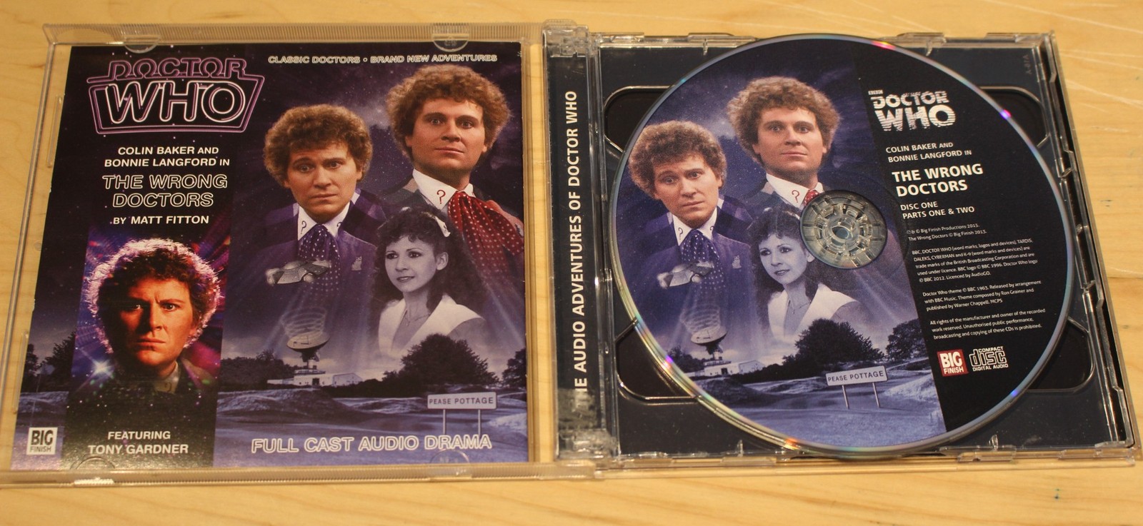 Big Finish Doctor Who Main Range - #169-The Wrong Doctors - Audio CD