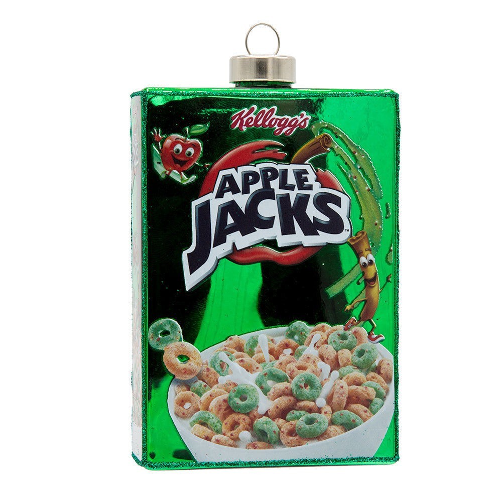 Kat + Annie - Kelloggs® Apple Jacks™ Cereal Box Ornament - 92452