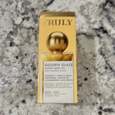 TRULY Golden Glaze Body Oil Gold 3.1 fl oz Vitamin C Vanilla Bean Ceramides