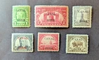 US Stamps 6 Canal Zone Collection MNH  1924-1928 Free Shipping