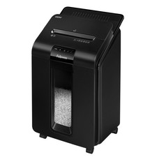 Fellowes AutoMax 100M Destructora de Documentos Mini-Cut Negro