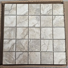 M12 12x12 Mosaic Oasis Beige Floor - Wall Tit...