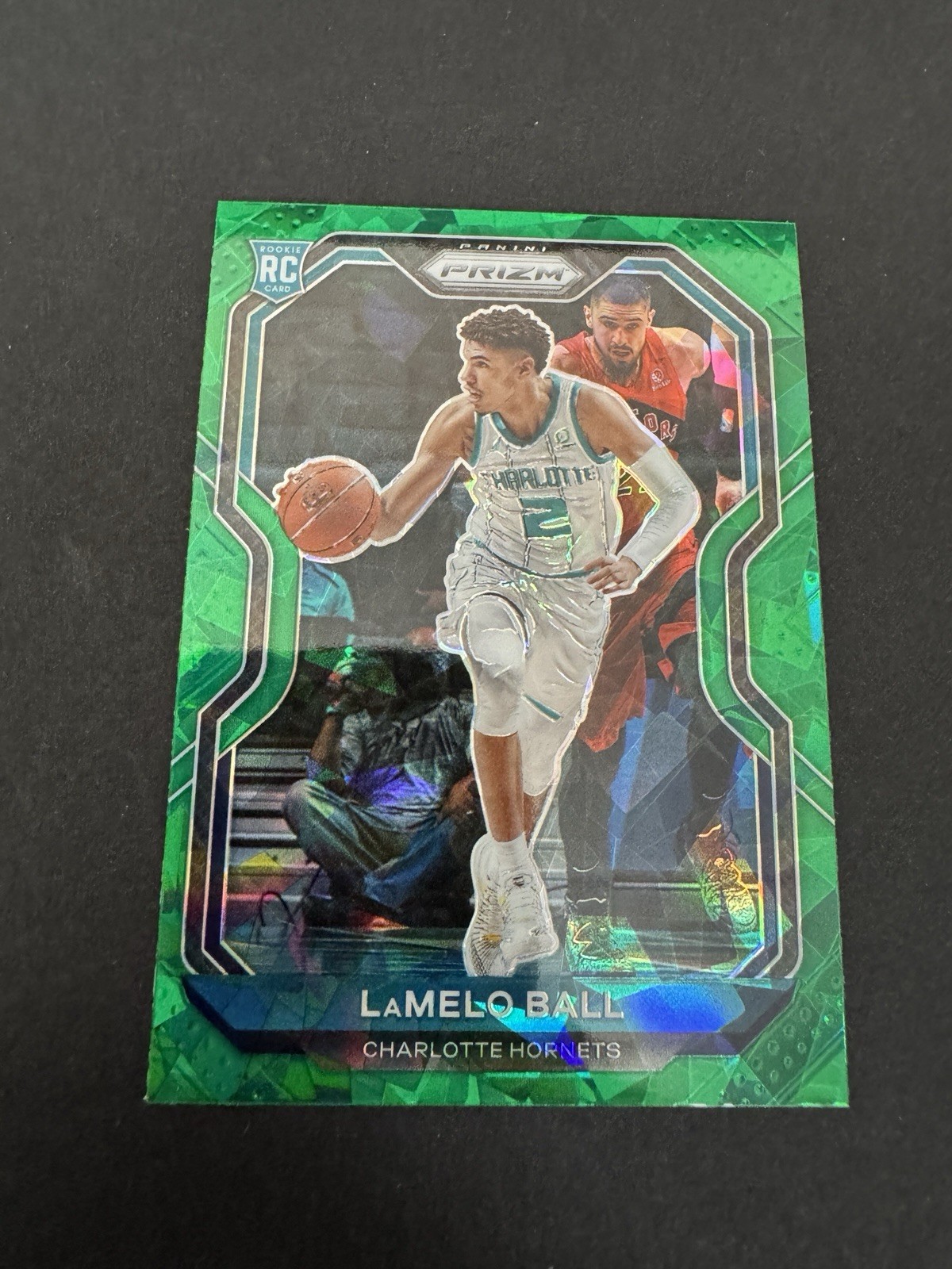 2020-21 RC Panini Rookie Green Ice Prizm LaMelo Ball #278