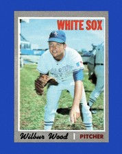 1970 Topps Set-Break #342 Wilbur Wood NM-MT OR BETTER *GMCARDS*