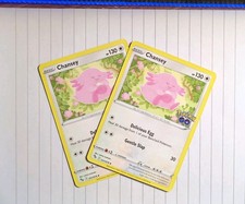 Pokemon TCG - Chansey 051/078 Pokemon GO x2 Playset NM Uncommon English