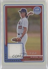 2023 USA Baseball Stars & Stripes Material Holo 19/50 Stunner Gonzales 0x82