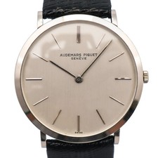 Vintage Audemars Piguet 9698 Ultra-Thin 33mm Cal.K2001/1A 18K White Gold Watch