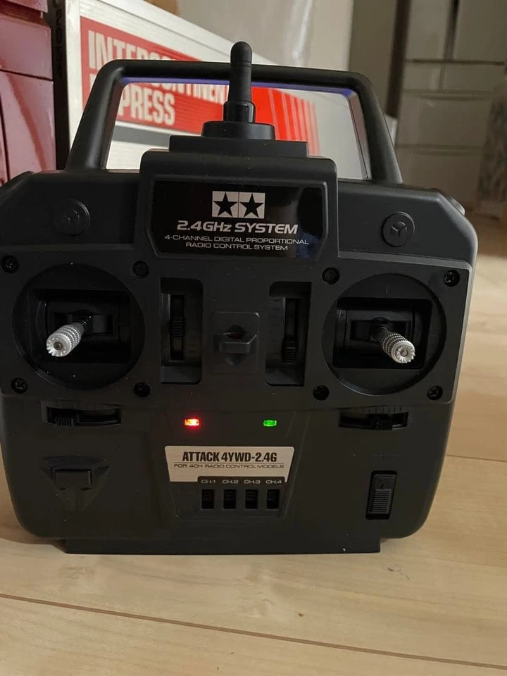 TAMIYA 1/14 Scania Scatola Camion 2.4G Completo Operazione Camion Rimorchio - Immagine 3 di 4