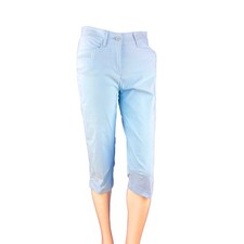 Chervo Golf Damen Capri Hose Spadoni DRY MATIC SUNBLOCK hellblau 5006 2.Wahl