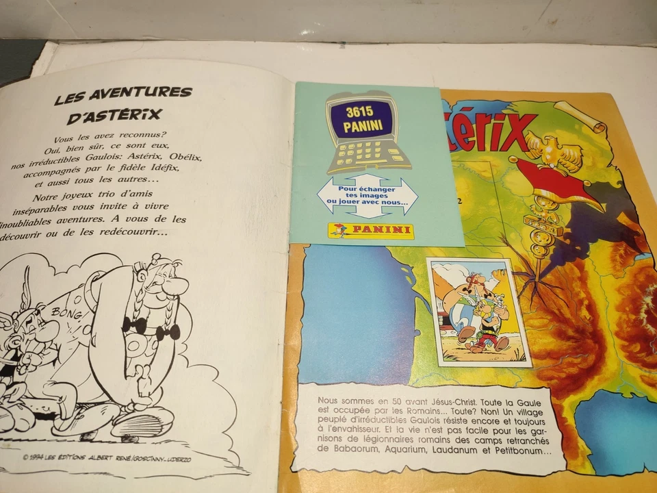 ALBUM D'IMAGES FIGURINE PANINI TASTERIX -  1994 - 85/240 - Photo 3/4