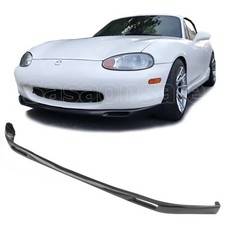 Fits 99 00 Mazda Miata Mx5 Nb Mk1 Front Bumper Lip Splitter Rs Style Pu Black Fits 99 00 Mazda Miata Mx5 Nb Mk1 Front Bumper Lip Splitter Rs Style Pu Black