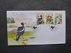 AUSTRALIA 2023 Aussie Bird Count Set 3 Stamps First Day Cover