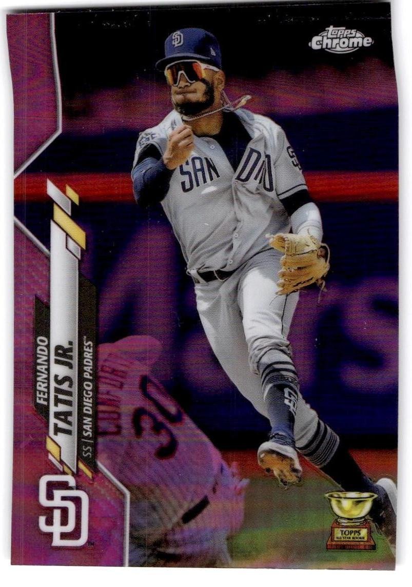 2020 Topps Chrome #84 Fernando Tatis Jr. Pink Refractor