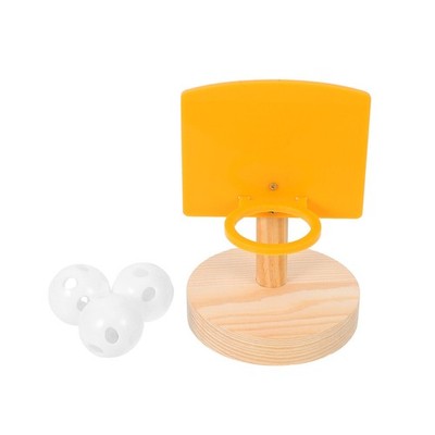 Parrot Training Basketball Prop Pet Birds Chew Toy Activity Exercise