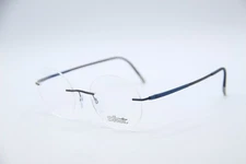 NEW SILHOUETTE 5540 CF 4540 BLUE GUNMETAL AUTHENTIC FRAME EYEGLASSES 48-19