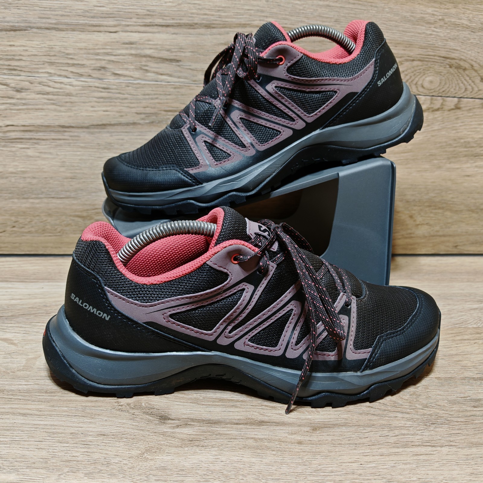 Scarpe da trail running Salomon Barrakee da donna Shale Flint Dubarry taglia UK 7