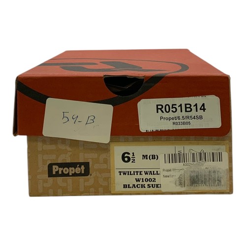 Propet Twilite Walker Mary Jane Flat Black Suede US Women's 6.5 M(B) - Picture 7 of 7