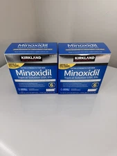 Kirkland Signature Minoxidil 5% Extra Strength Men Hair Regrowth 12 Month Supply