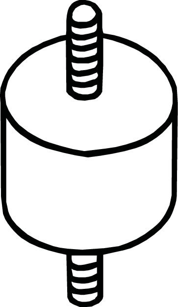 255-517 BOSAL RUBBER STRIP, EXHAUST SYSTEM